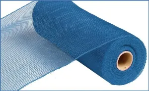 10" Deco Poly Mesh: Denim Blue