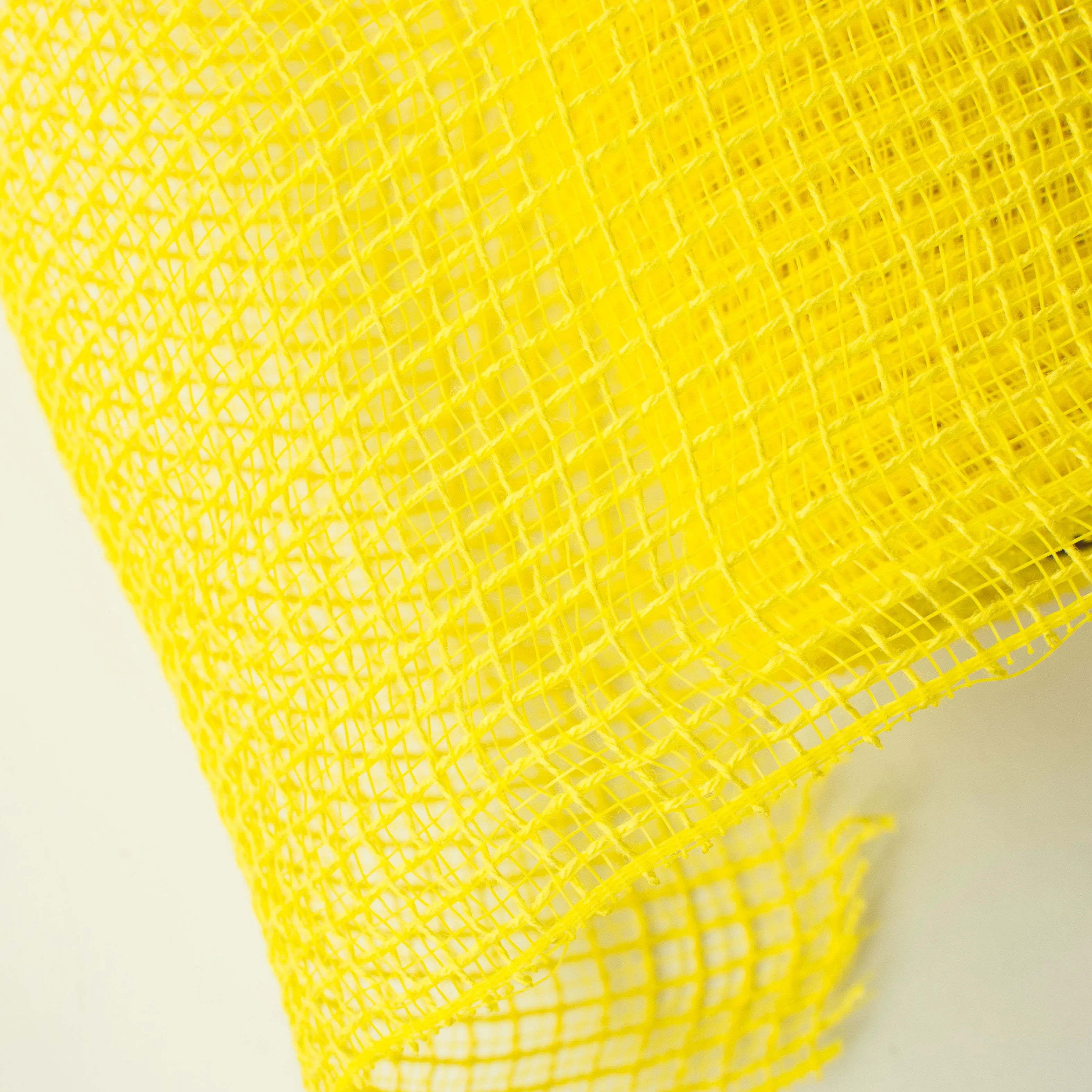 10" Fabric Mesh: Daffodil Yellow
