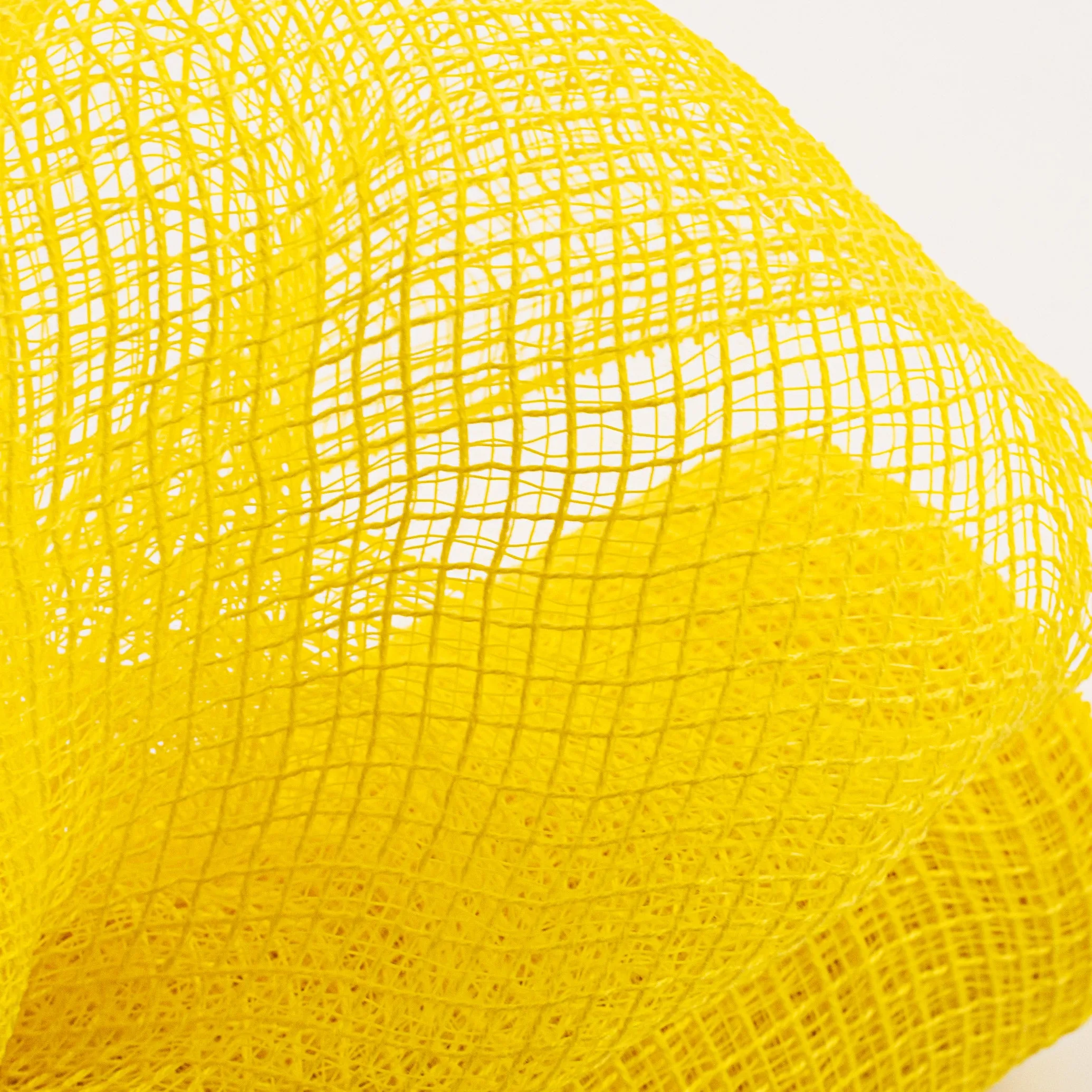 10" Fabric Mesh: Daffodil Yellow