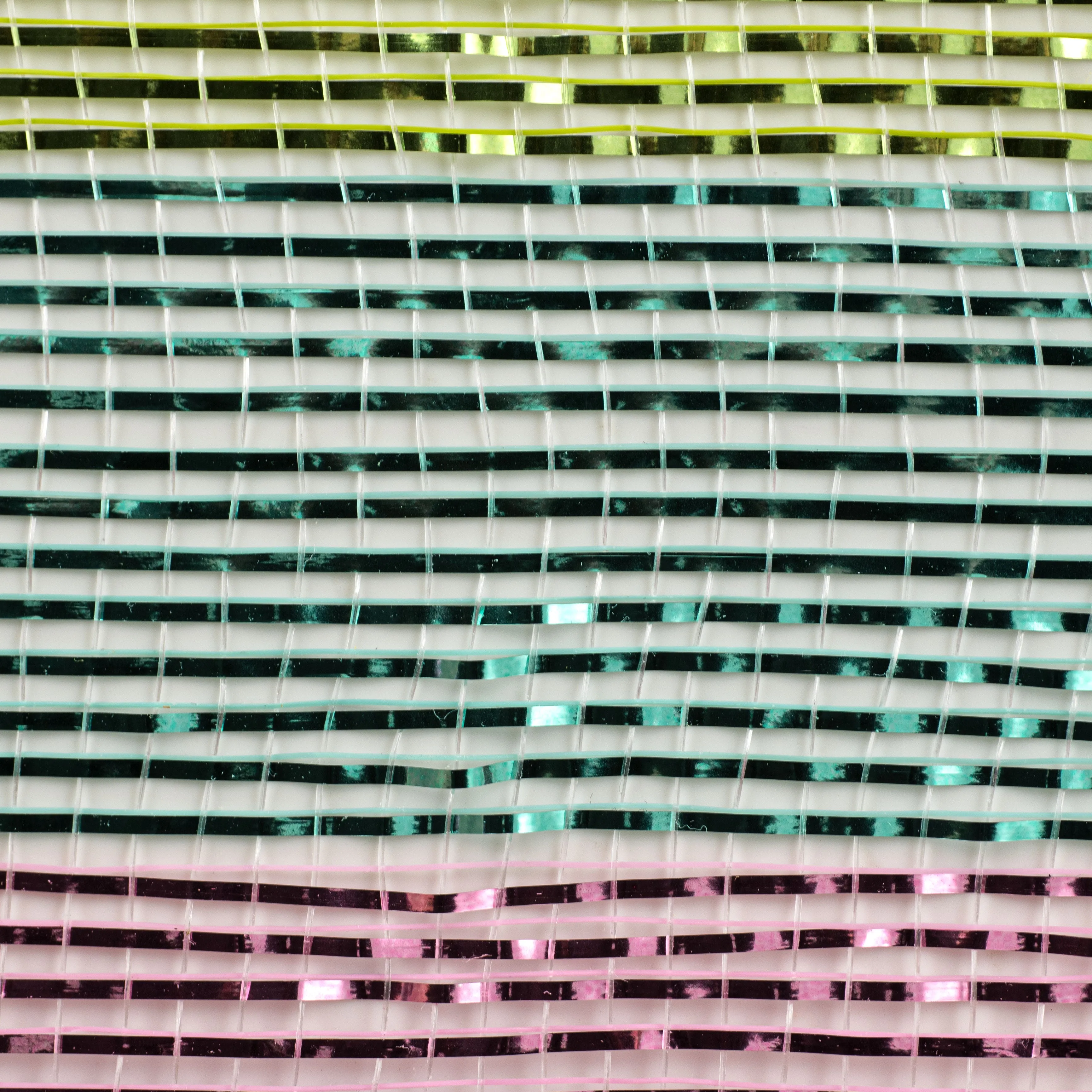 10" Metallic Stripe Mesh: Pastel Easter