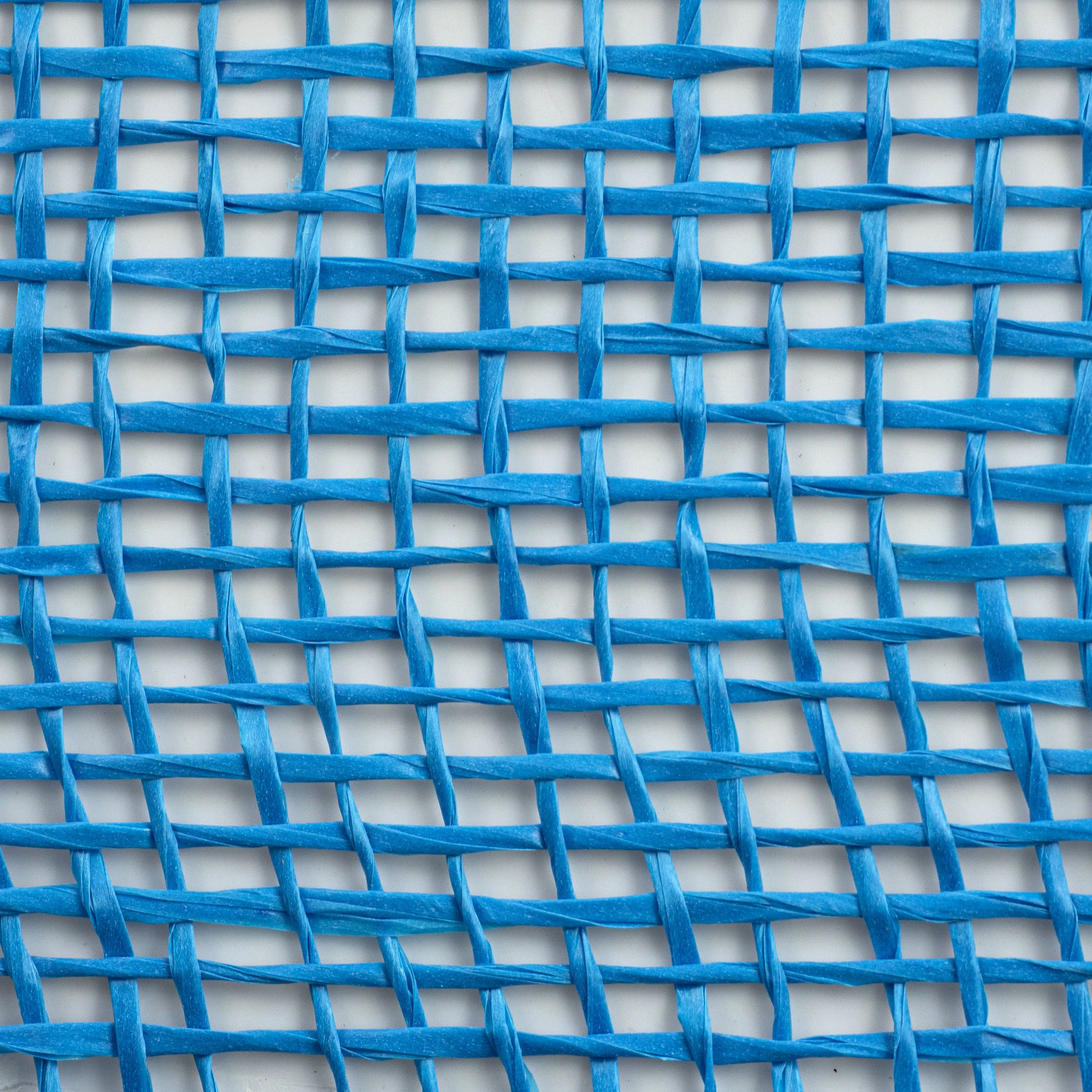 10" Poly Burlap Mesh: Blue