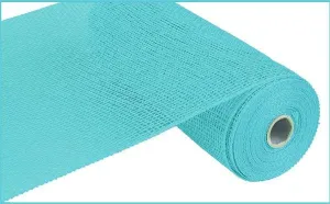 10" x 10yds Poly Burlap Mesh: Turquoise