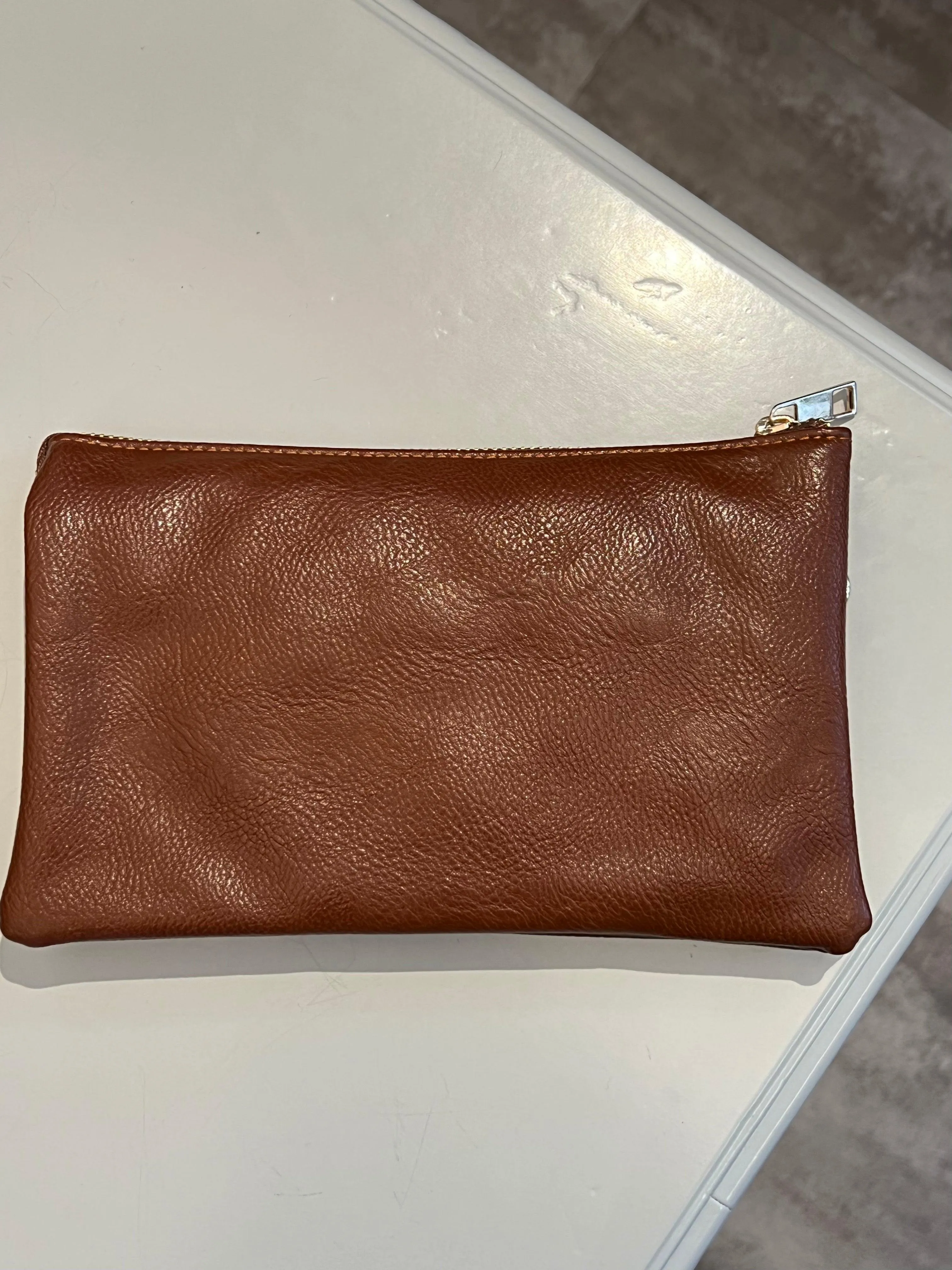 3 Compartment Crossbody/Clutch