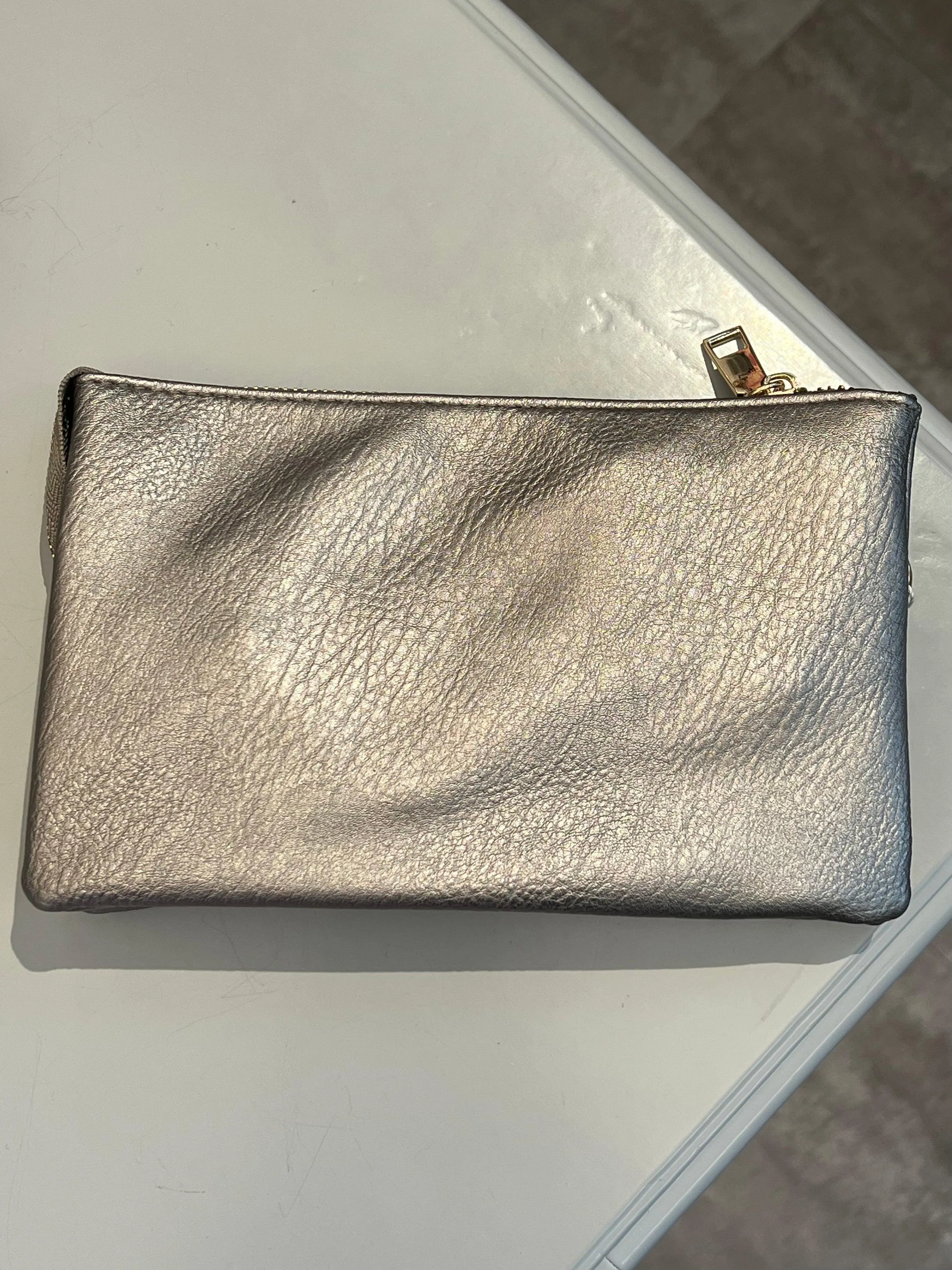 3 Compartment Crossbody/Clutch