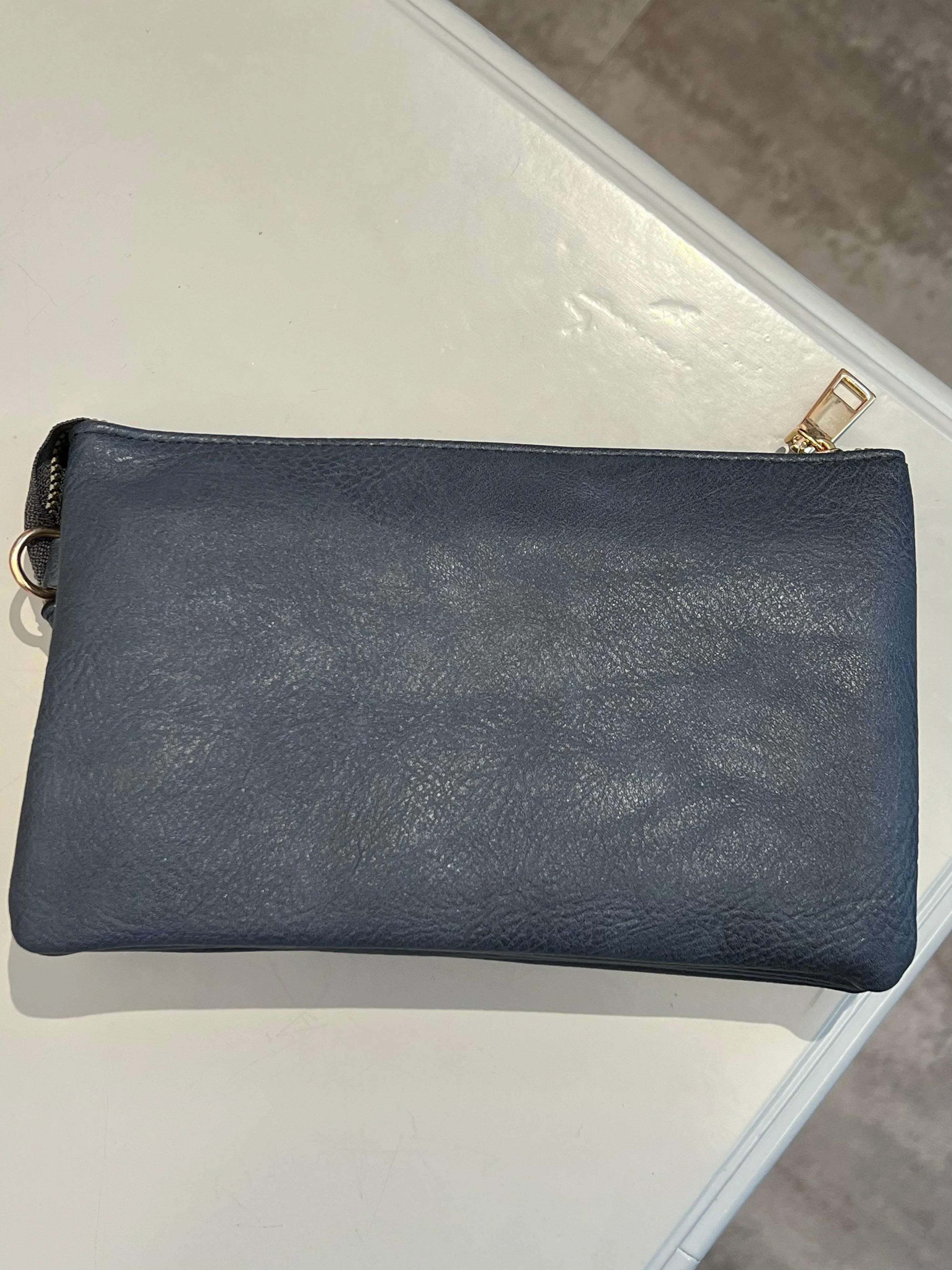 3 Compartment Crossbody/Clutch