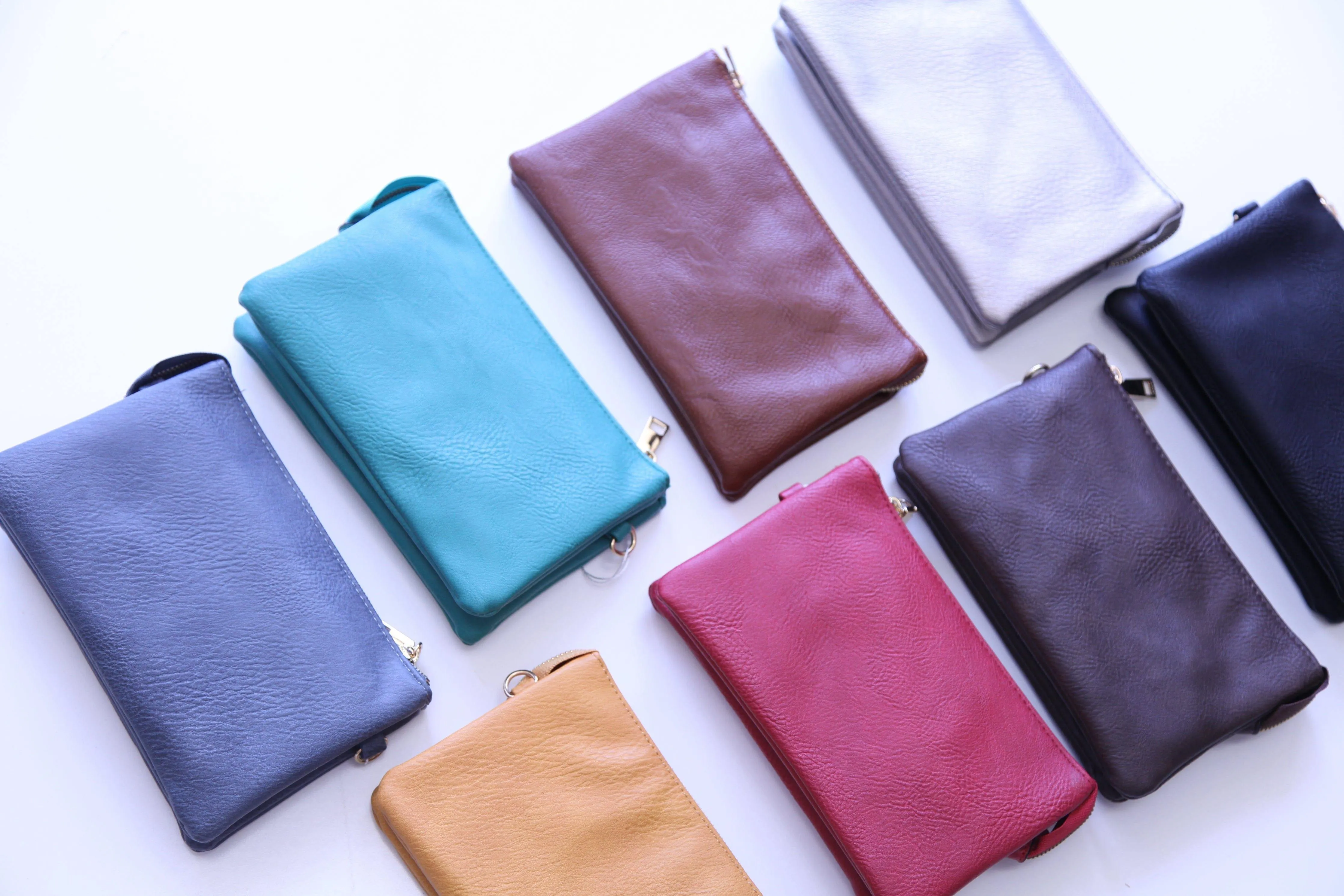 3 Compartment Crossbody/Clutch