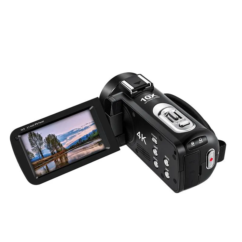 4K Camcorder Camera AC7 with 10X Optical Zoom