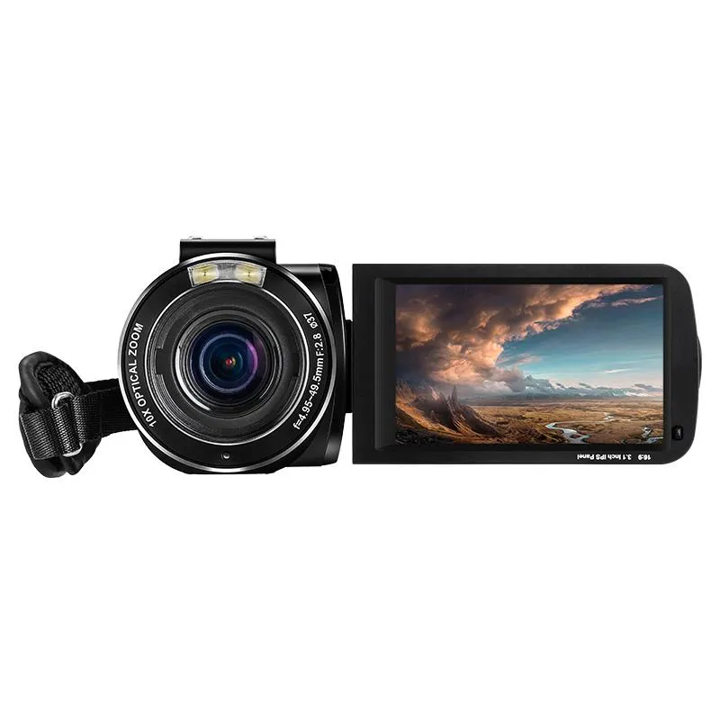 4K Camcorder Camera AC7 with 10X Optical Zoom