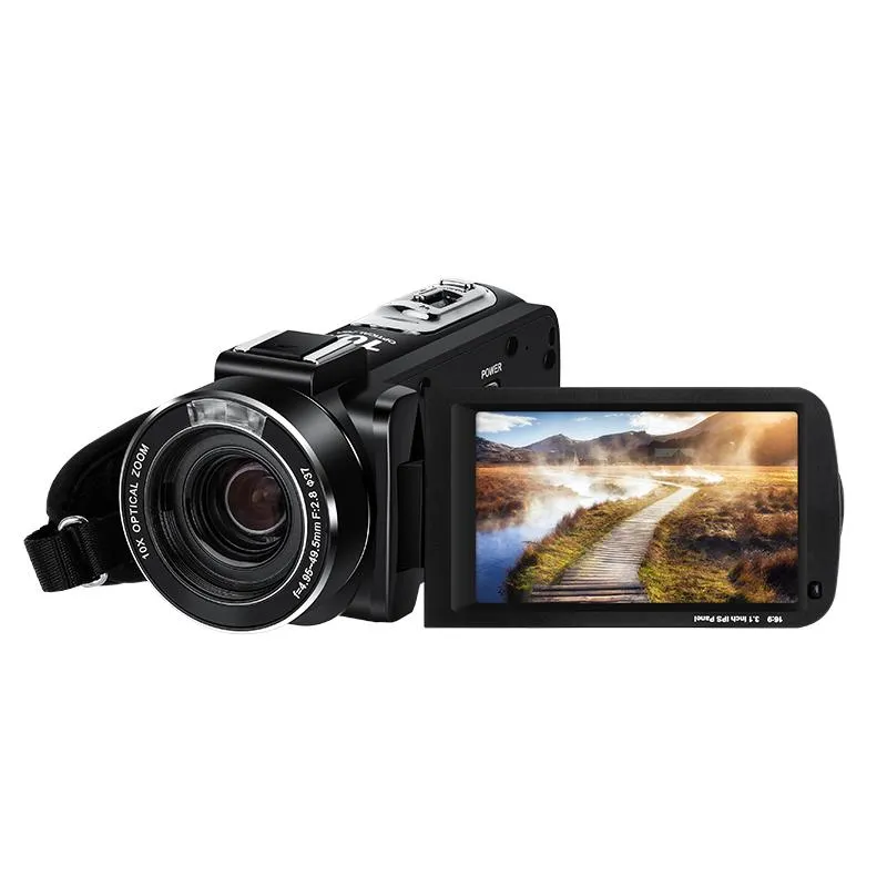 4K Camcorder Camera AC7 with 10X Optical Zoom