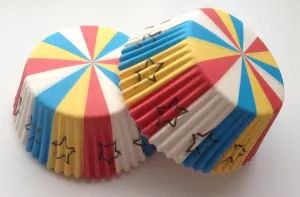 50 count Multi Colored Cupcake Liners