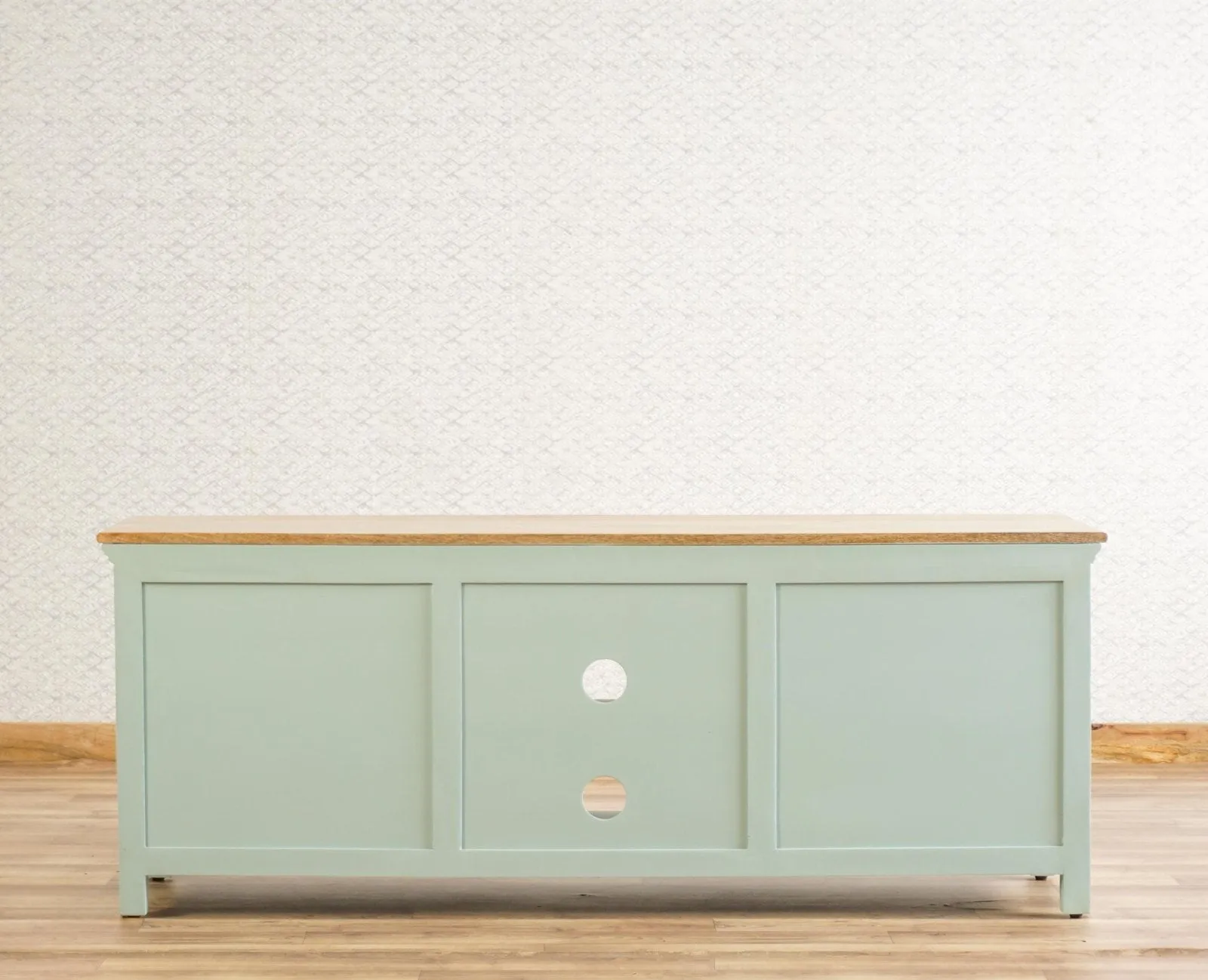Alexandria Solid Wood TV Cabinet- Four Drawer