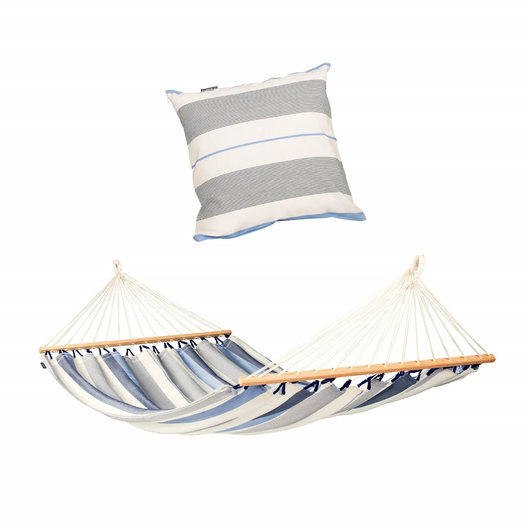 Alisio Sea Salt - Weather-Resistant Double Spreader Bar Hammock