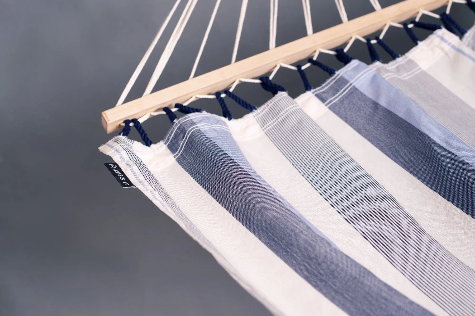 Alisio Sea Salt - Weather-Resistant Double Spreader Bar Hammock