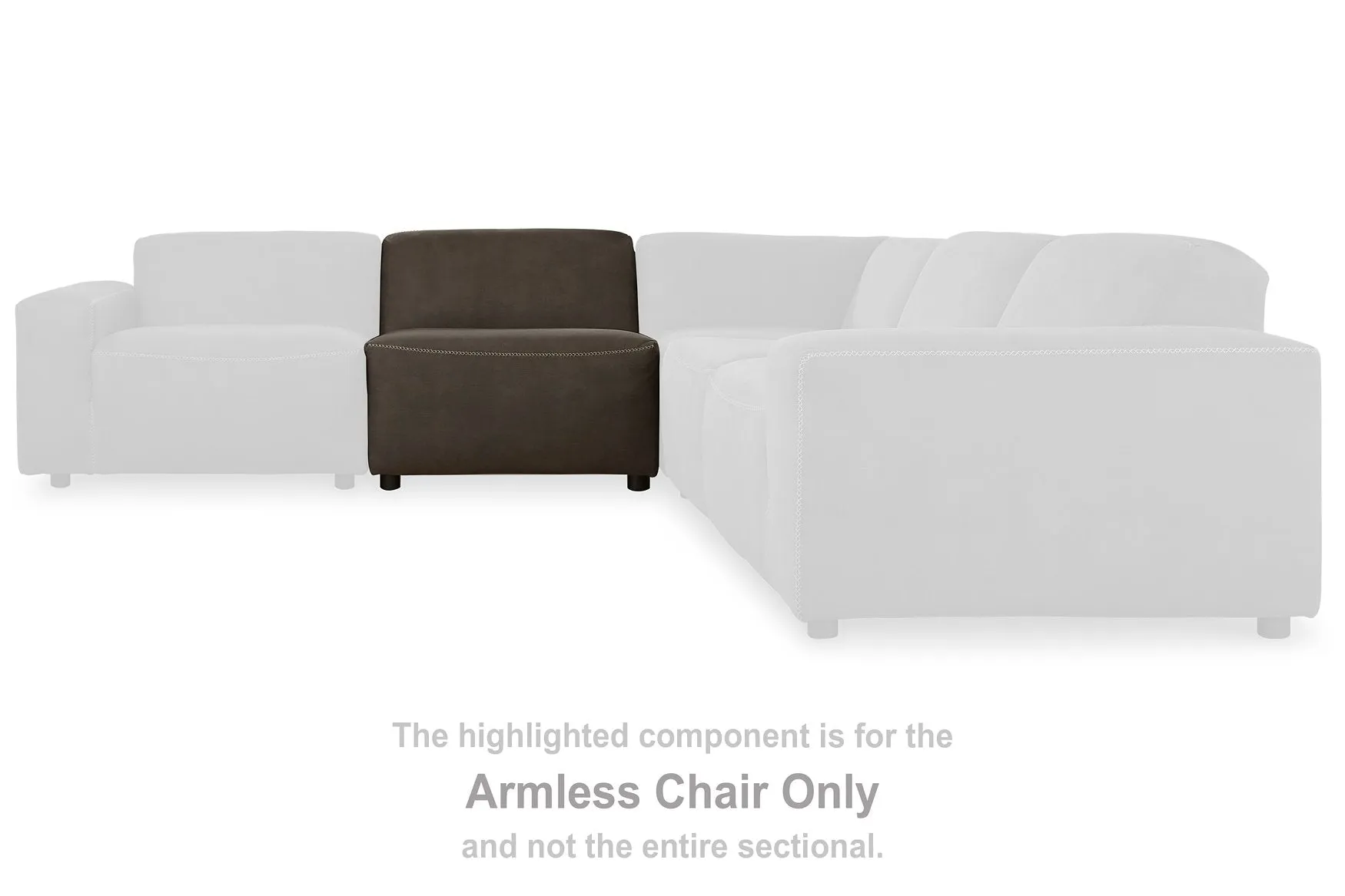 Allena 3-Piece Sectional Sofa - Spacious Seating