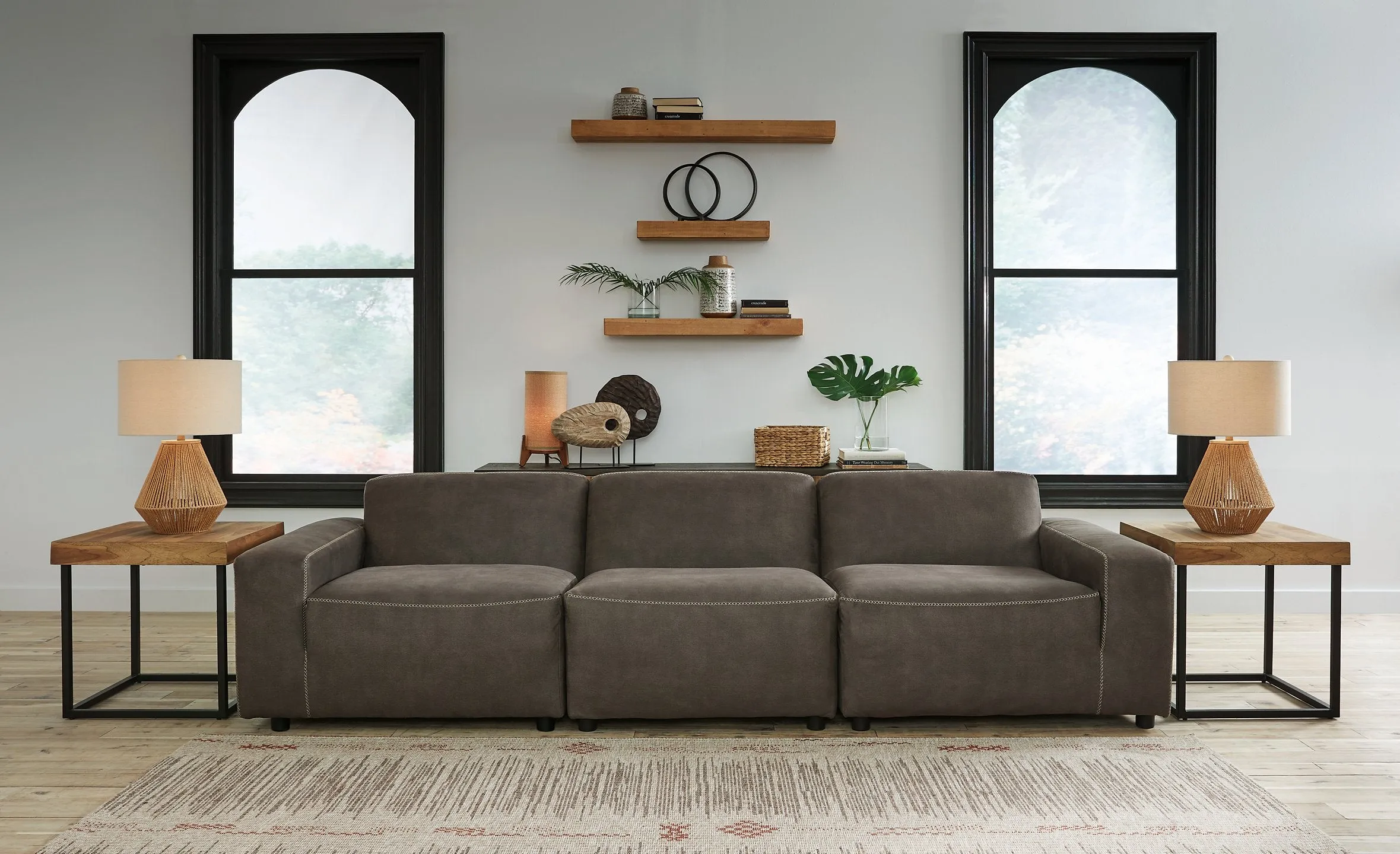 Allena 3-Piece Sectional Sofa - Spacious Seating