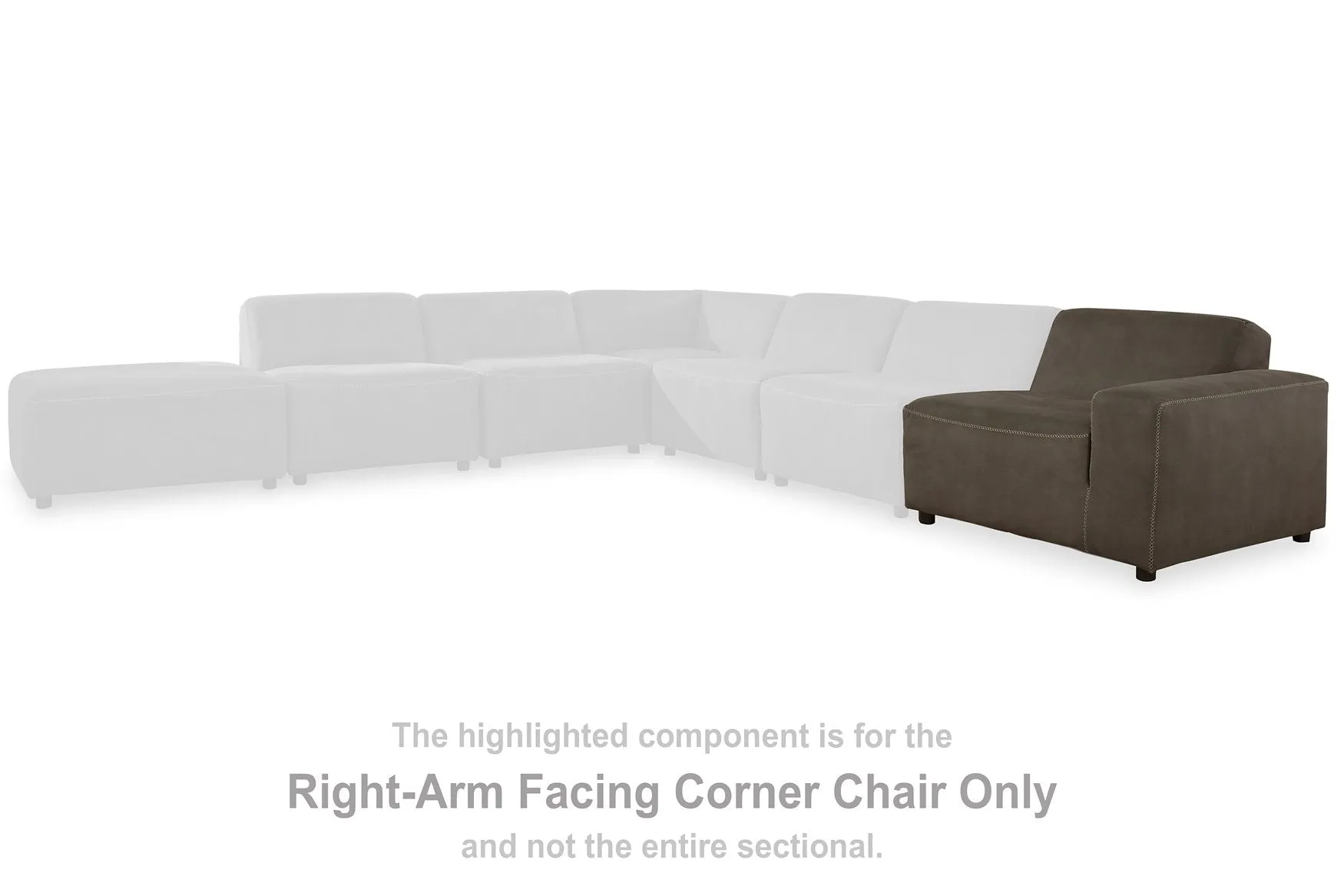 Allena 3-Piece Sectional Sofa - Spacious Seating