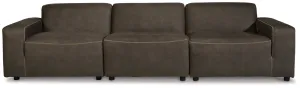Allena 3-Piece Sectional Sofa - Spacious Seating