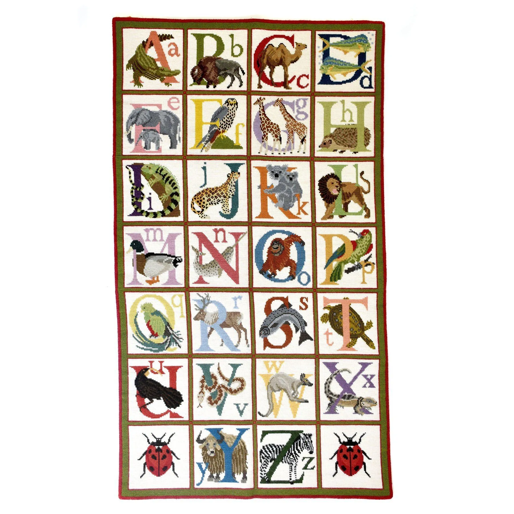 Animal Alphabet Rug
