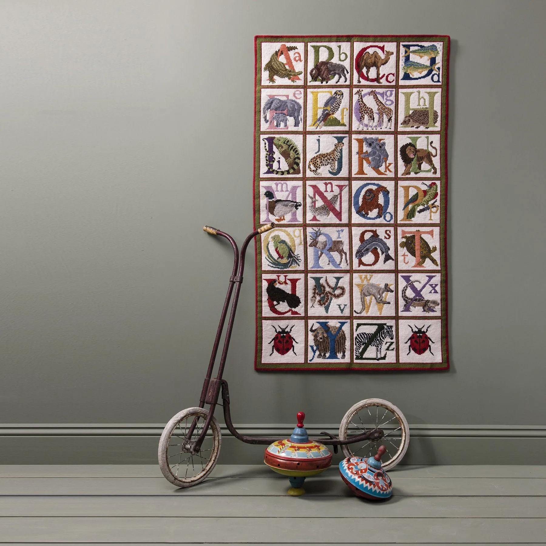 Animal Alphabet Rug