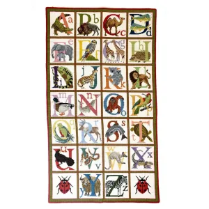 Animal Alphabet Rug