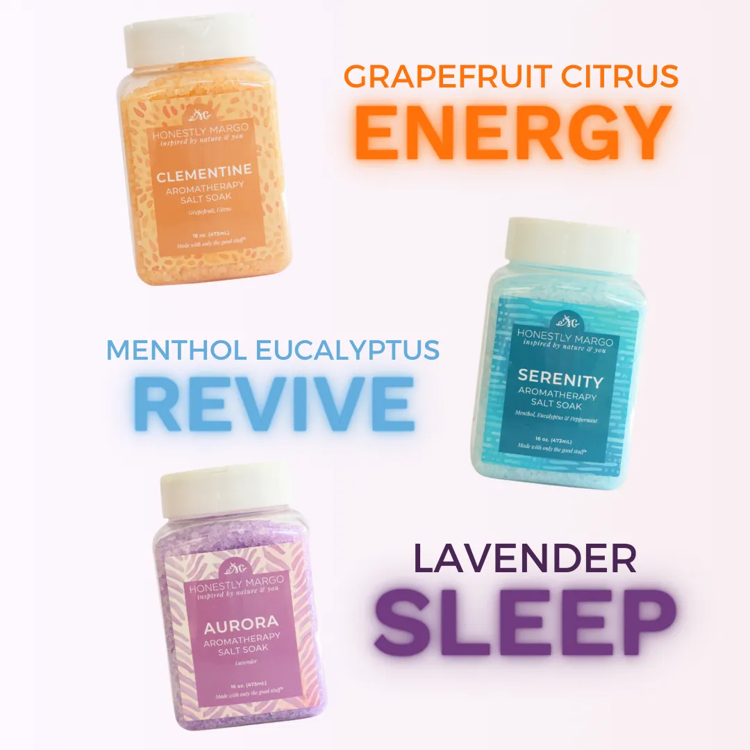 Aromatherapy Salt Soak Trio