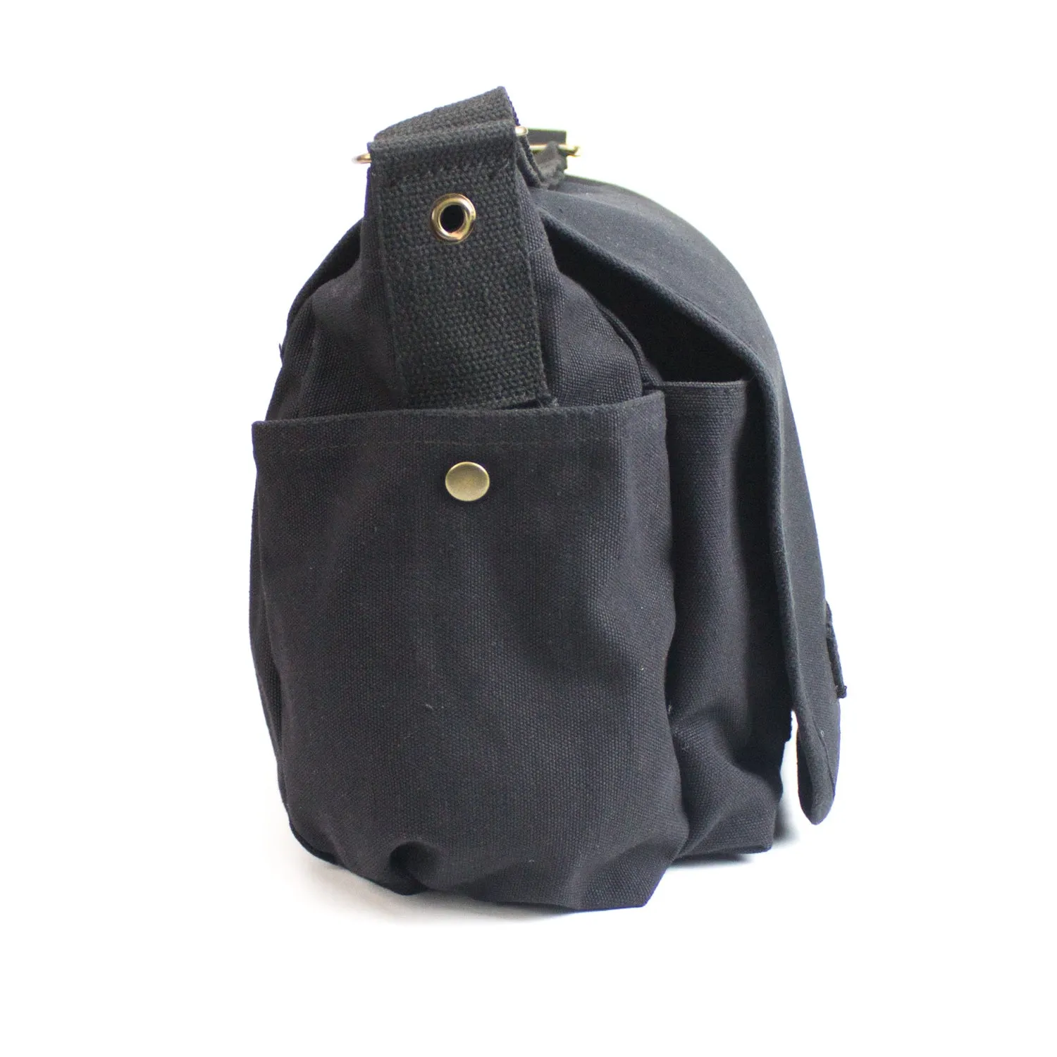 Autism Awareness Heart Puzzle Army Heavyweight Canvas Messenger/Diaper Shoulder Bag