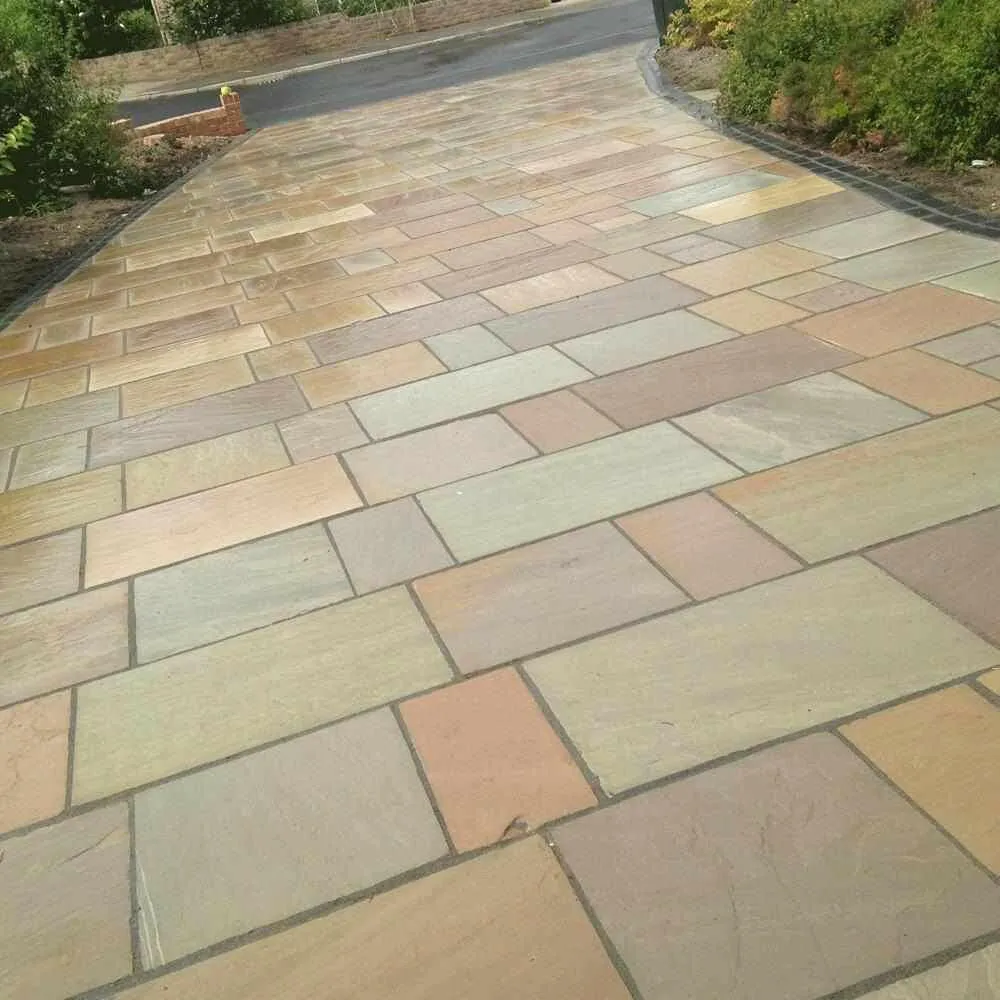 Autumn Brown Natural Stone Paving