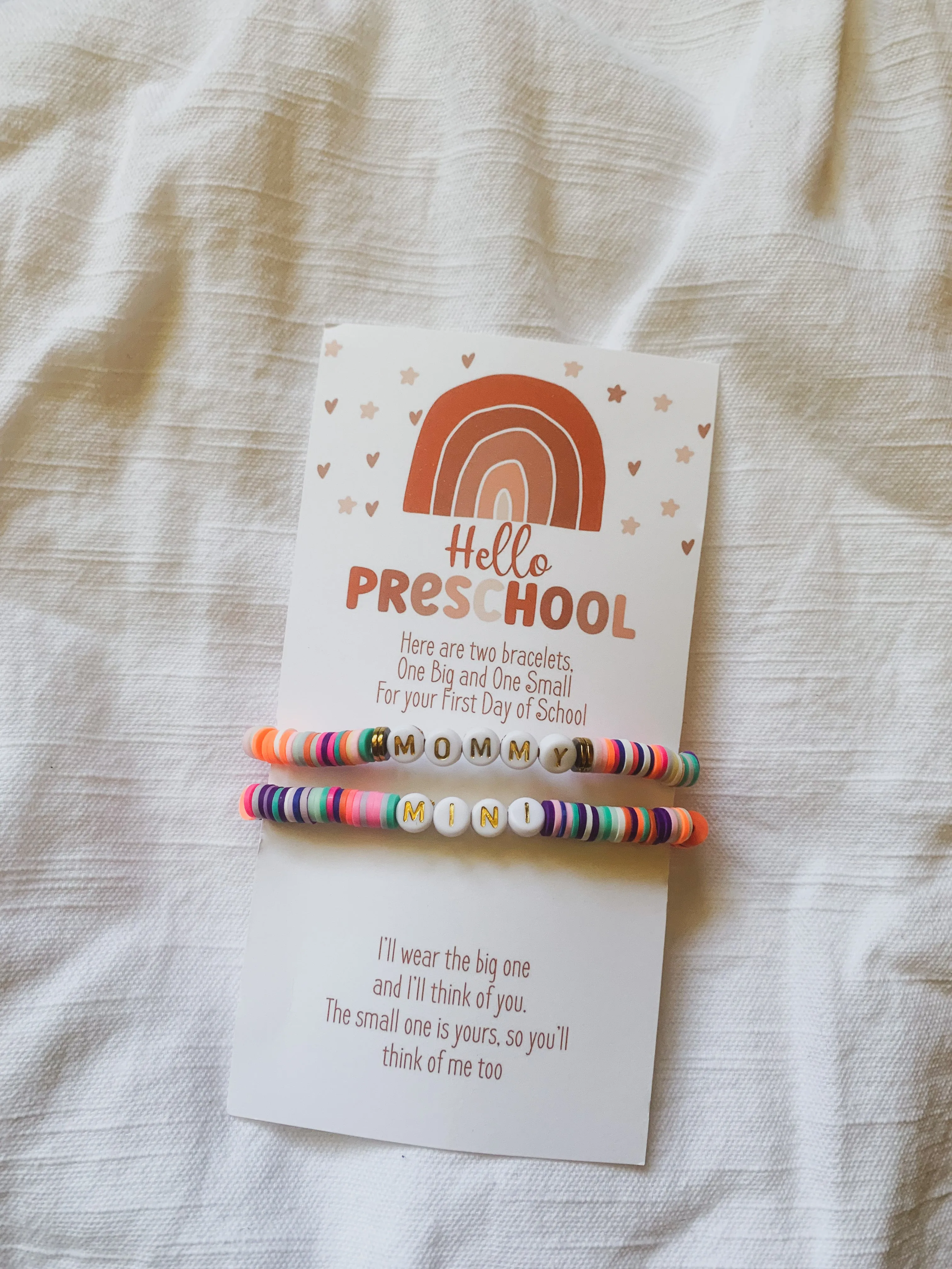 Back to School Bracelet Set