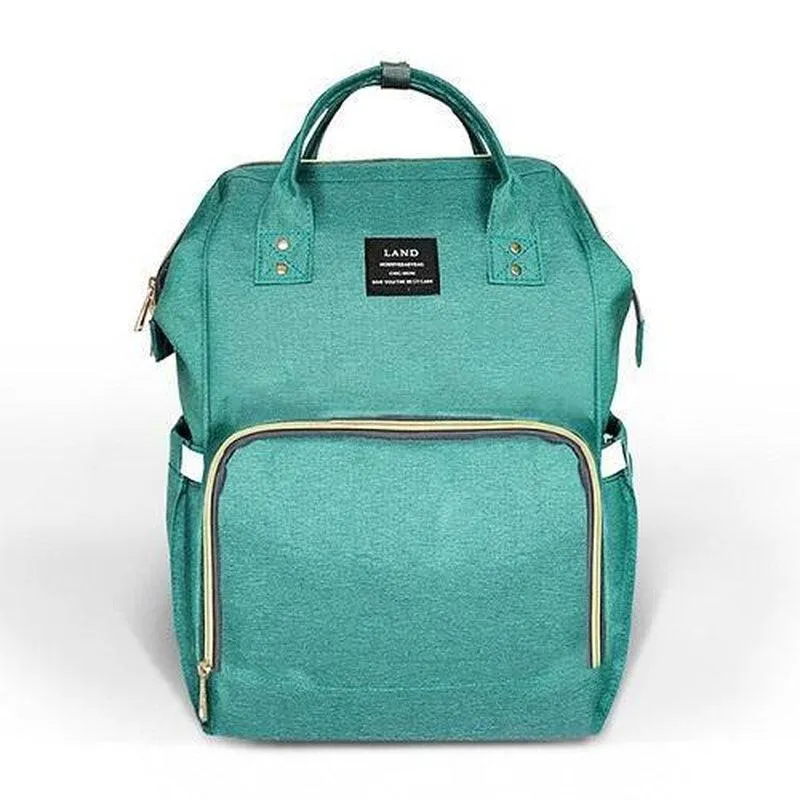 Backpack Baby Diaper Bag – Aqua