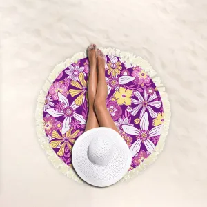Beach Rug - purple rose - AMN # 3021