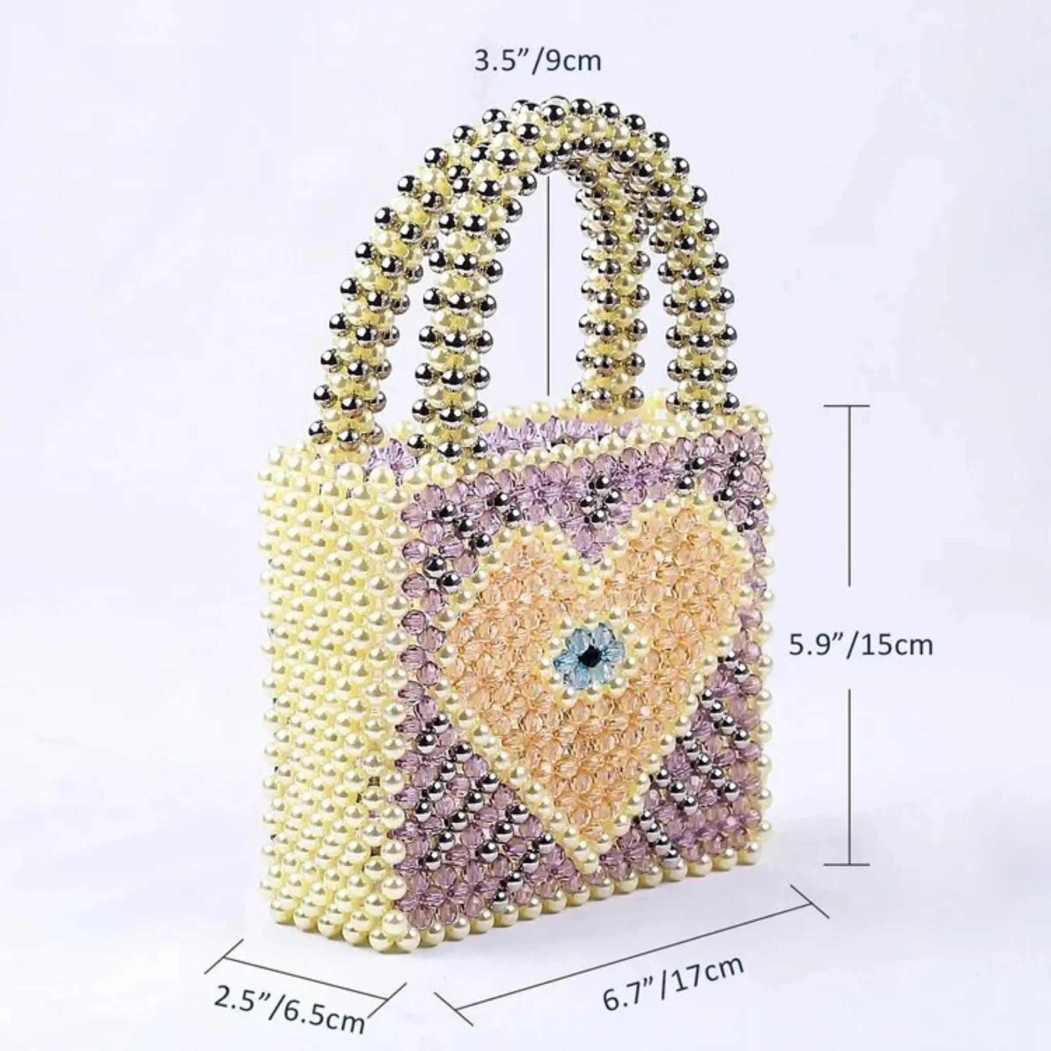Beaded Pearls Mini Bag