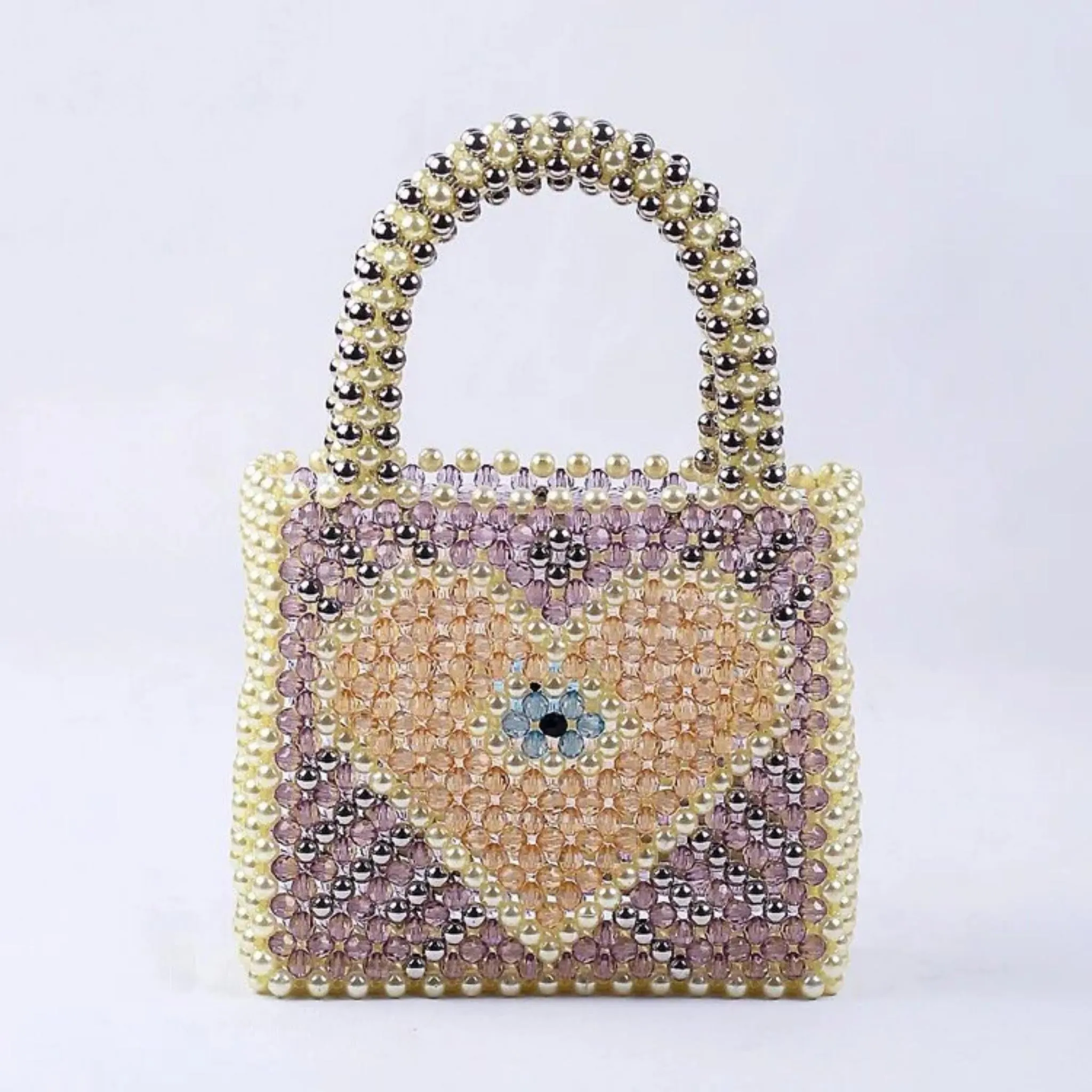 Beaded Pearls Mini Bag