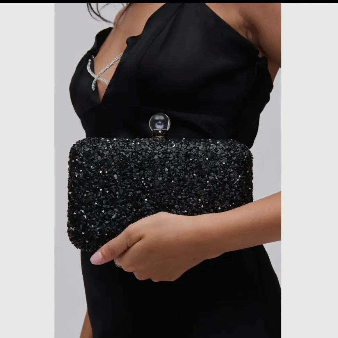 Beaded Small Clutch