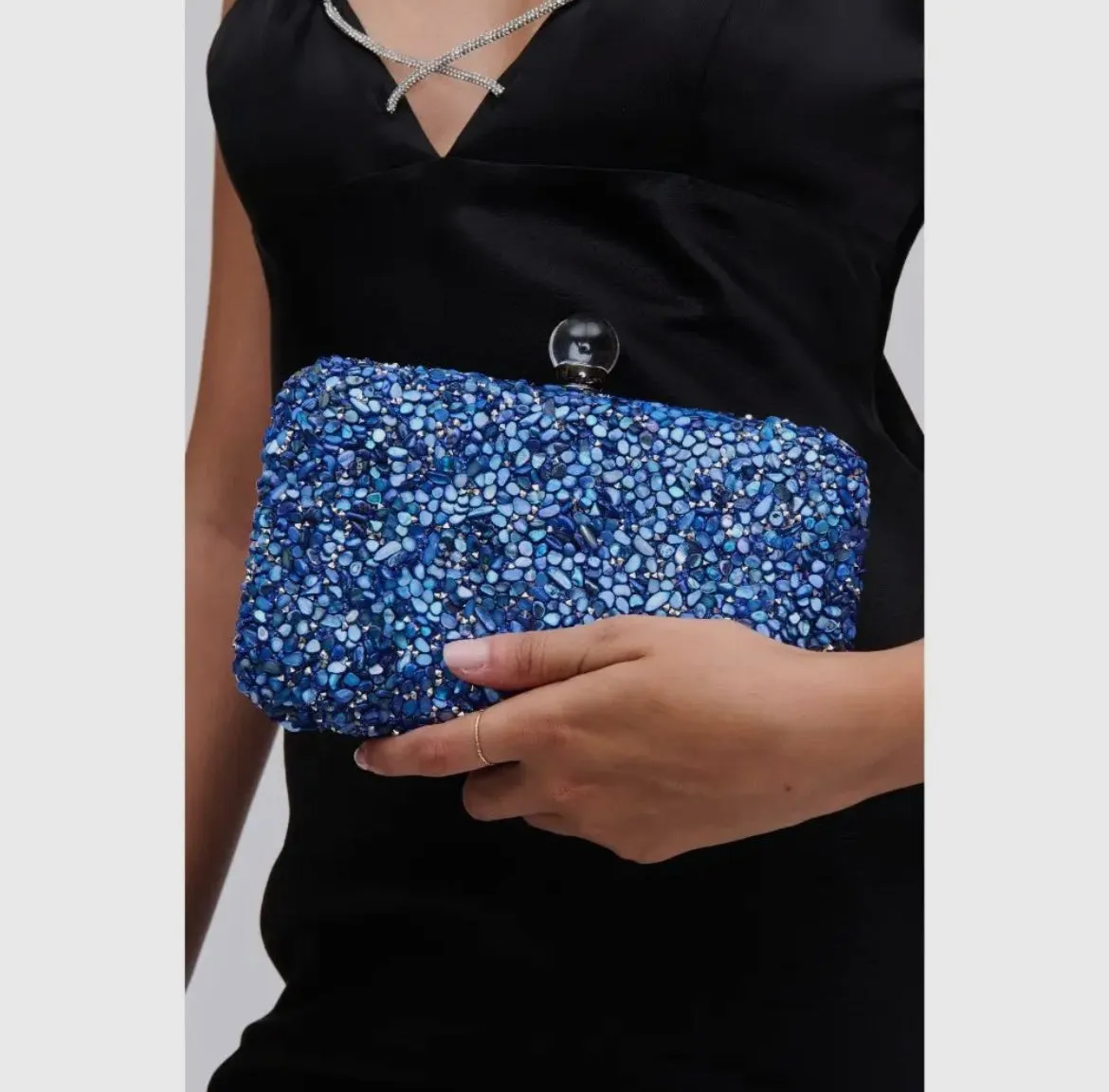 Beaded Small Clutch