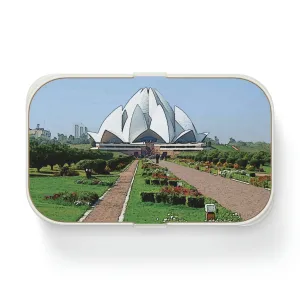 Bento Lunch Box ... 'Bahai'i House-Of-Worship' ... "Lotus Temple: Delhi, India, 2008" ... Original Works ...