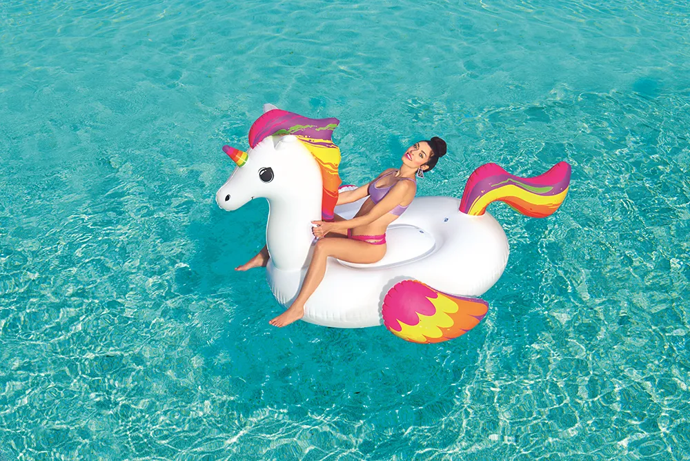 Bestway Supersized Unicorn Rider (7'4" x 64.5"/2.24m x 1.64m)