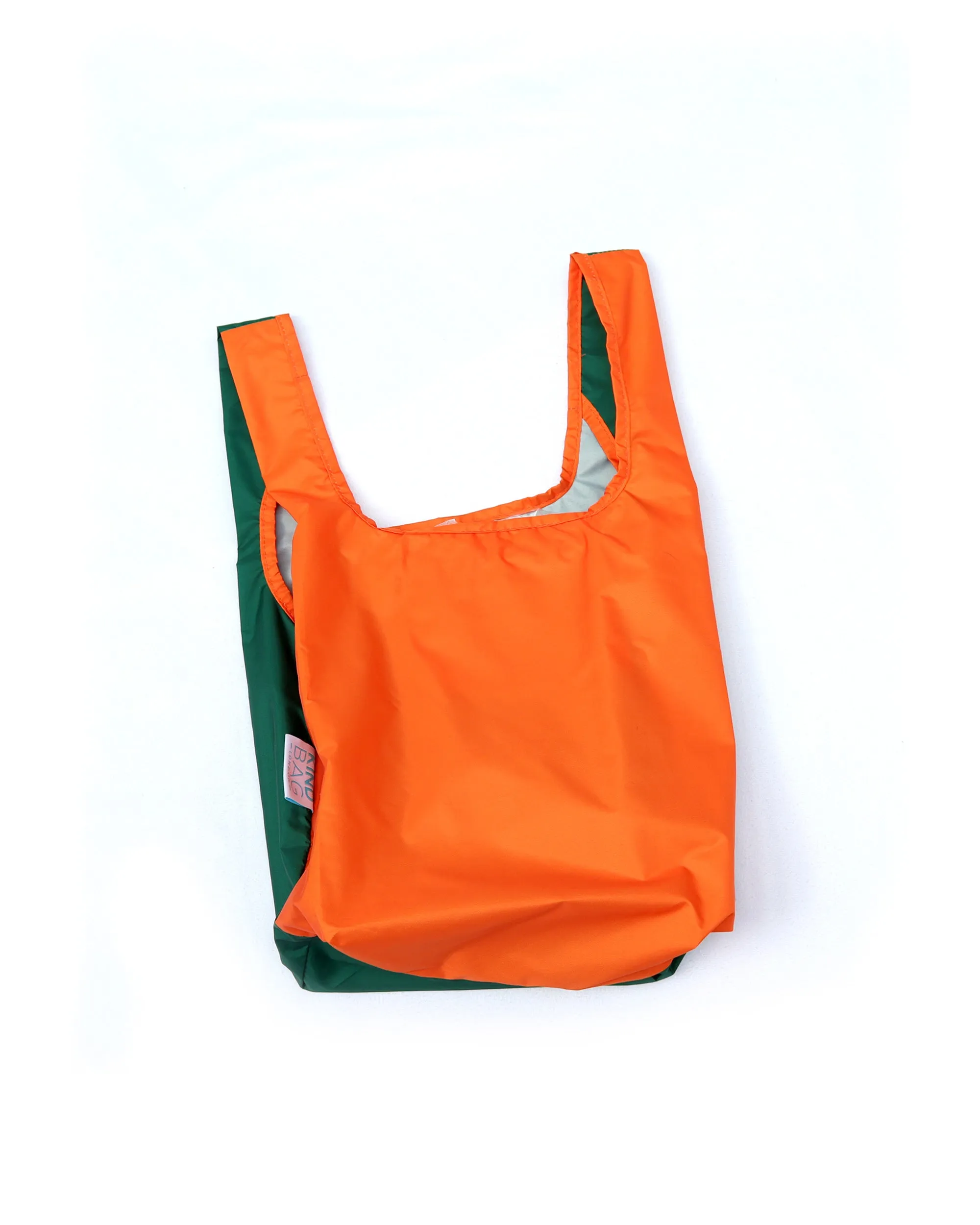 Bicolour Orange & Green | Mini Reusable Bag