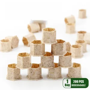 Biodegradable Ink Caps with Base