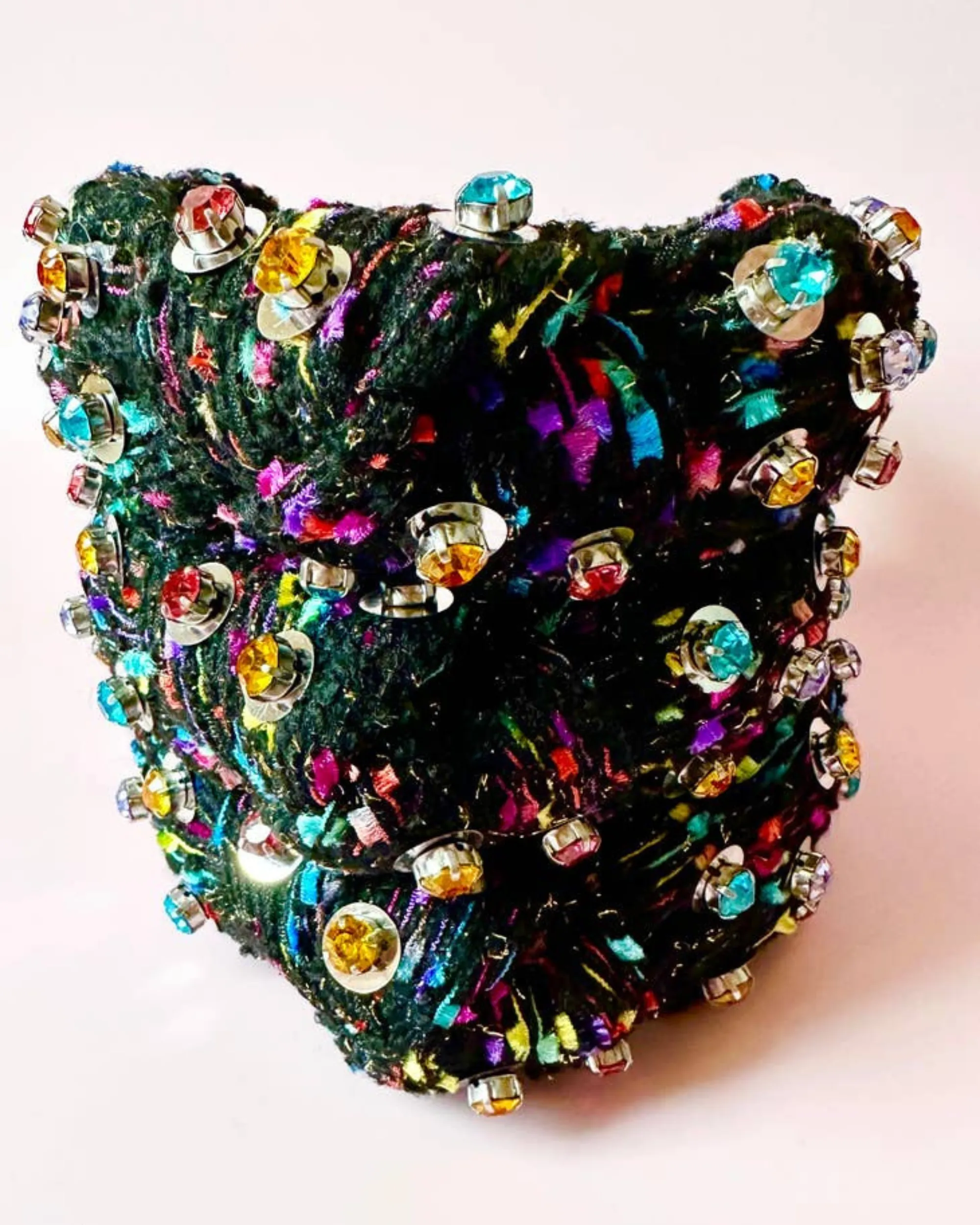 Black Confetti Headband