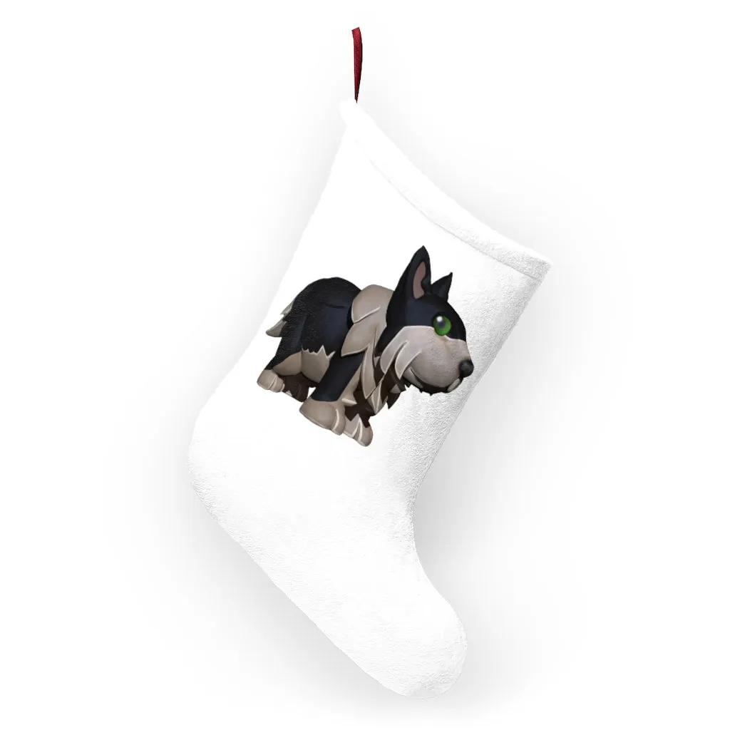 Black Dog Christmas Stockings