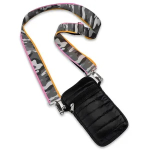 Black Puffer Cell Bag