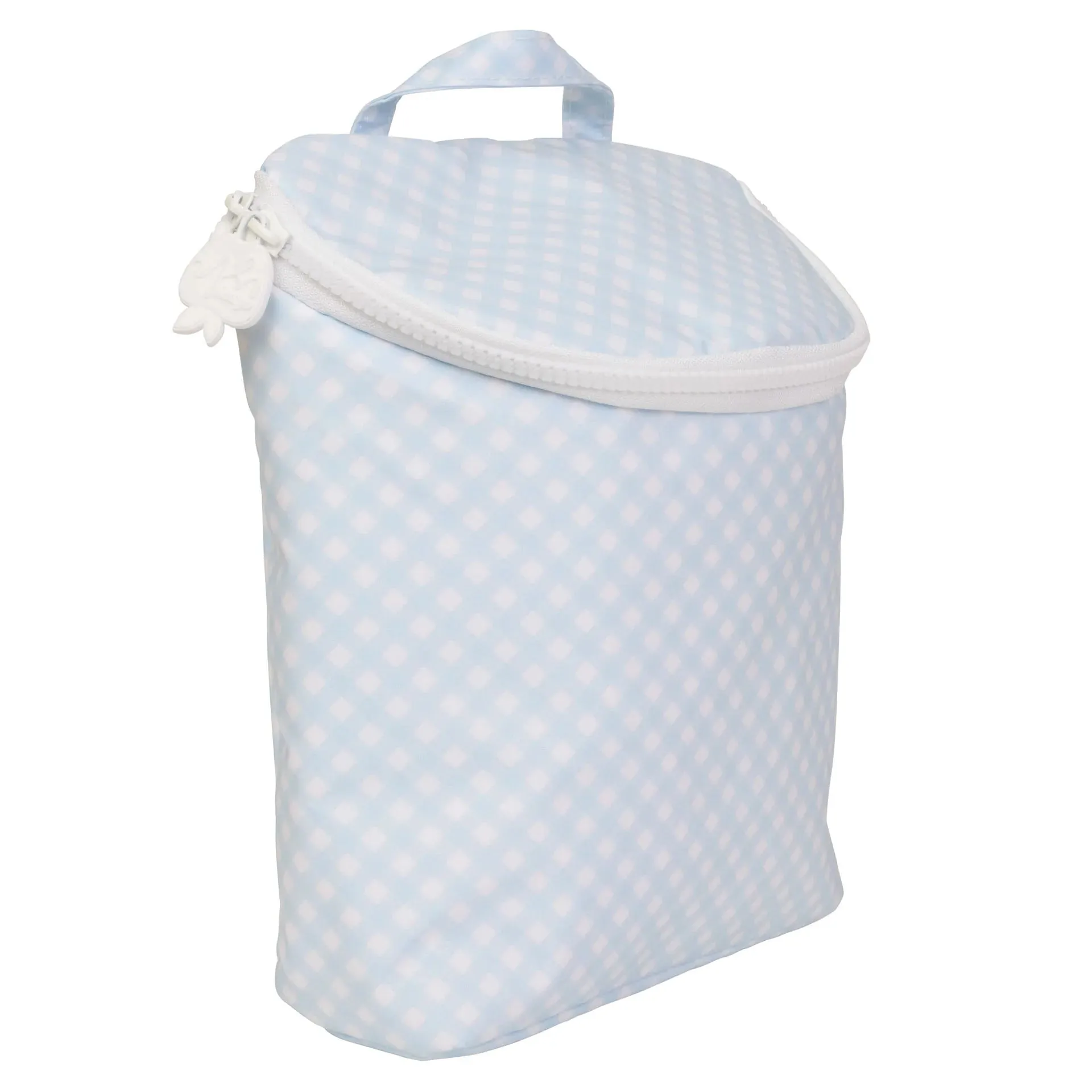 Bottle Bag Blue Gingham