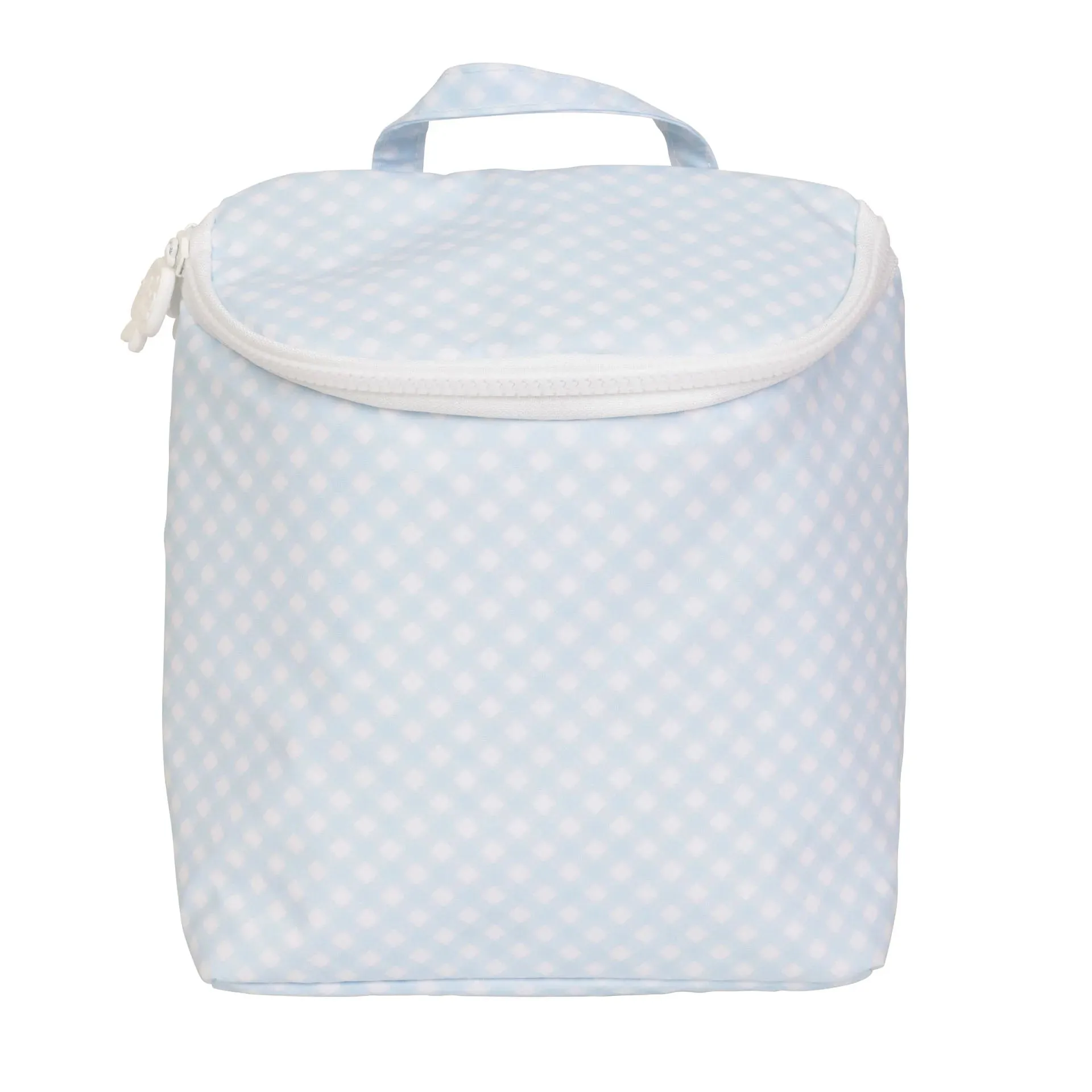 Bottle Bag Blue Gingham