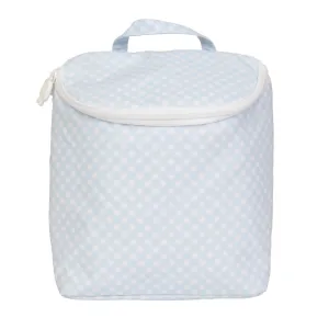 Bottle Bag Blue Gingham