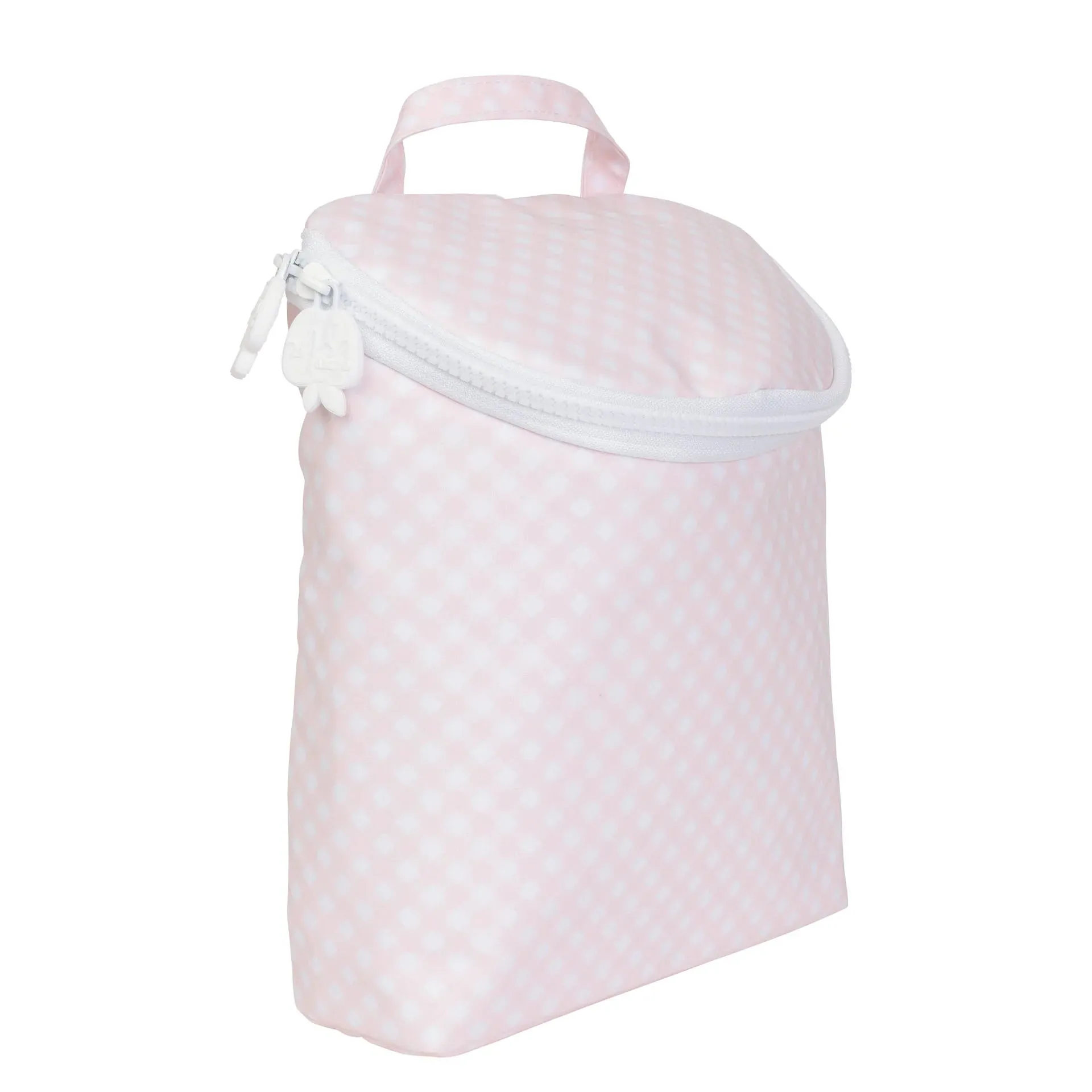 Bottle Bag, PInk Gingham