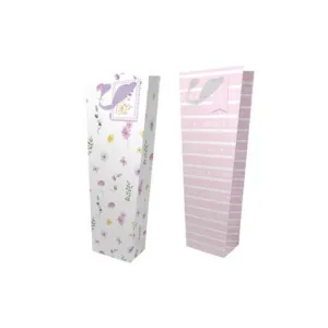Bottle Gift Bag Flower Mothers Day Assorted