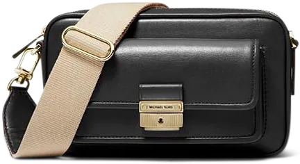 Bradshaw Medium Leather Camera Bag - Black