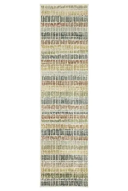Branson BR06A Ivory/Multi Rug