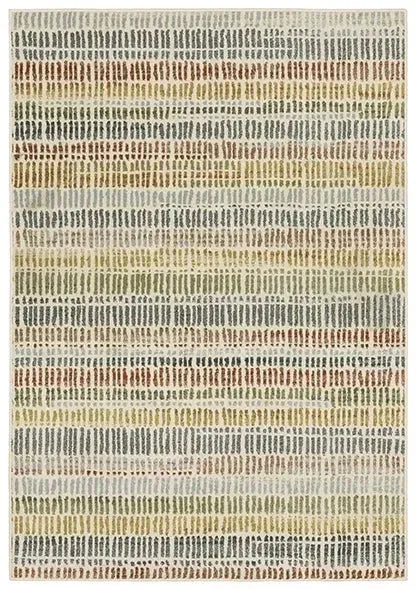 Branson BR06A Ivory/Multi Rug