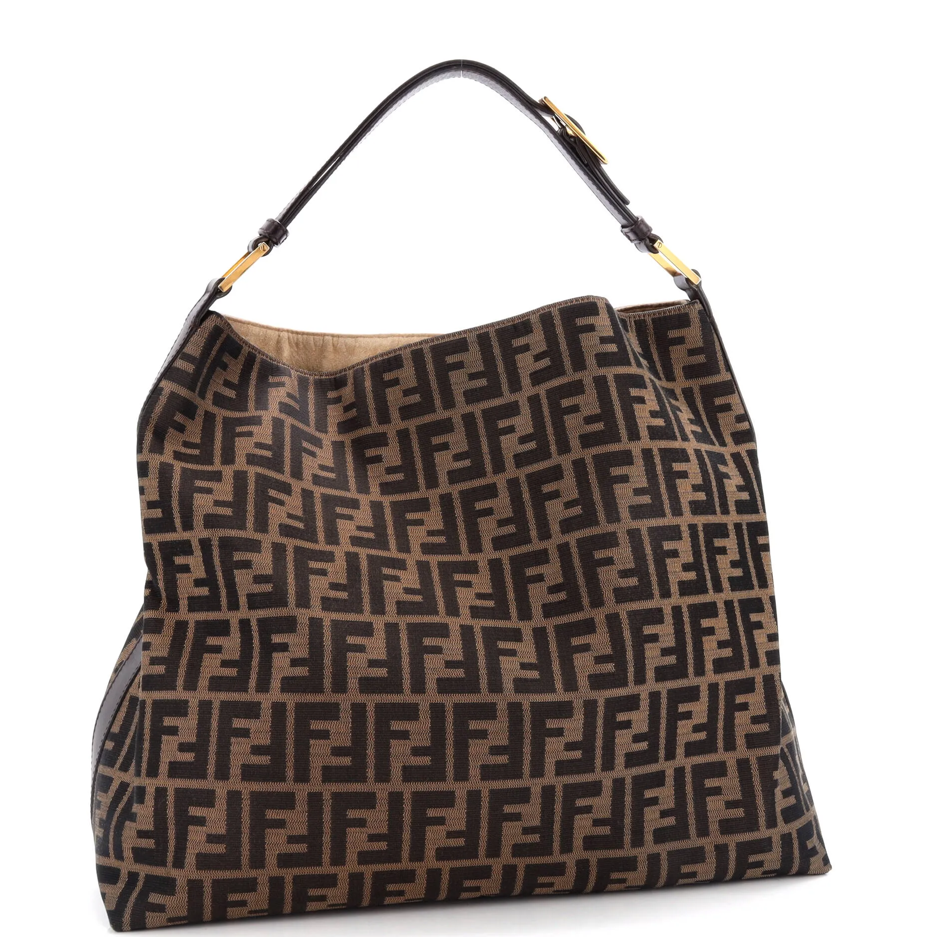 Buckle Strap Hobo Zucca Canvas Large